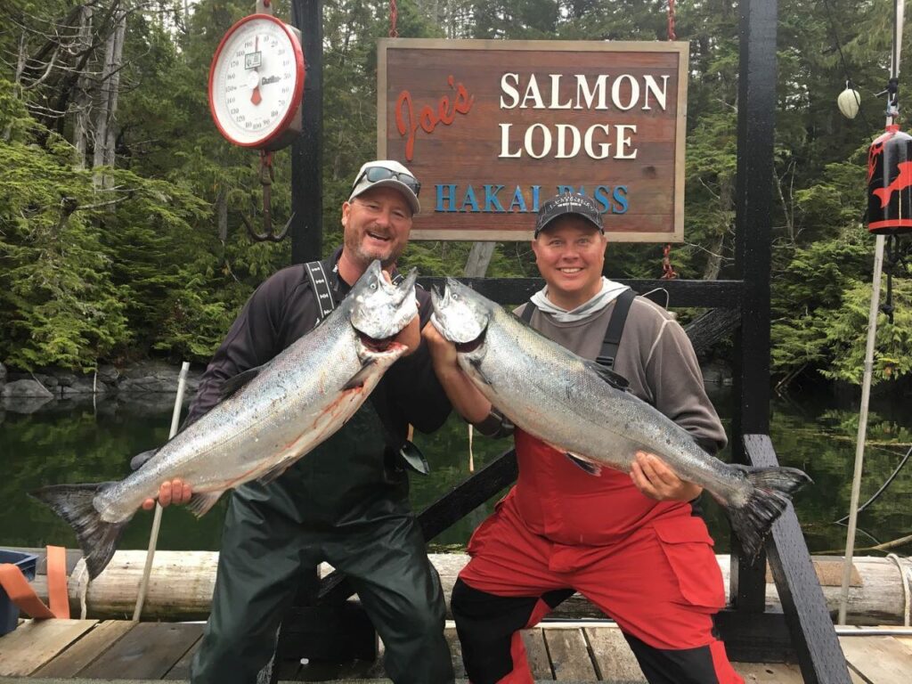 Salmon Fishing Queen Charlottes